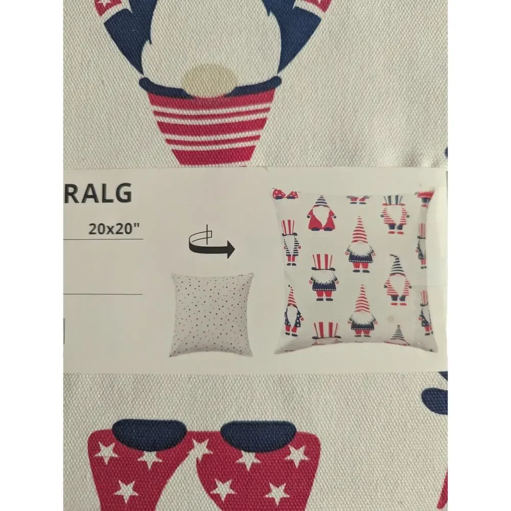 Ikea Knorrlag Pillow Cushion Cover Cotton 20